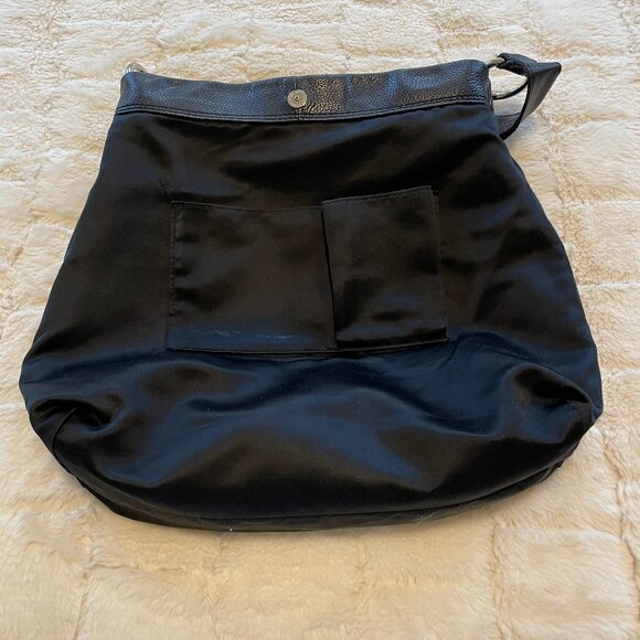 Coach Black Leather Hobo Shoulder Bag - Picture 10 of 16